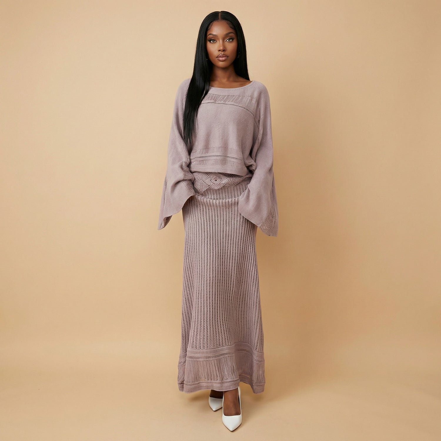 Blair Knitted Skirt Set
